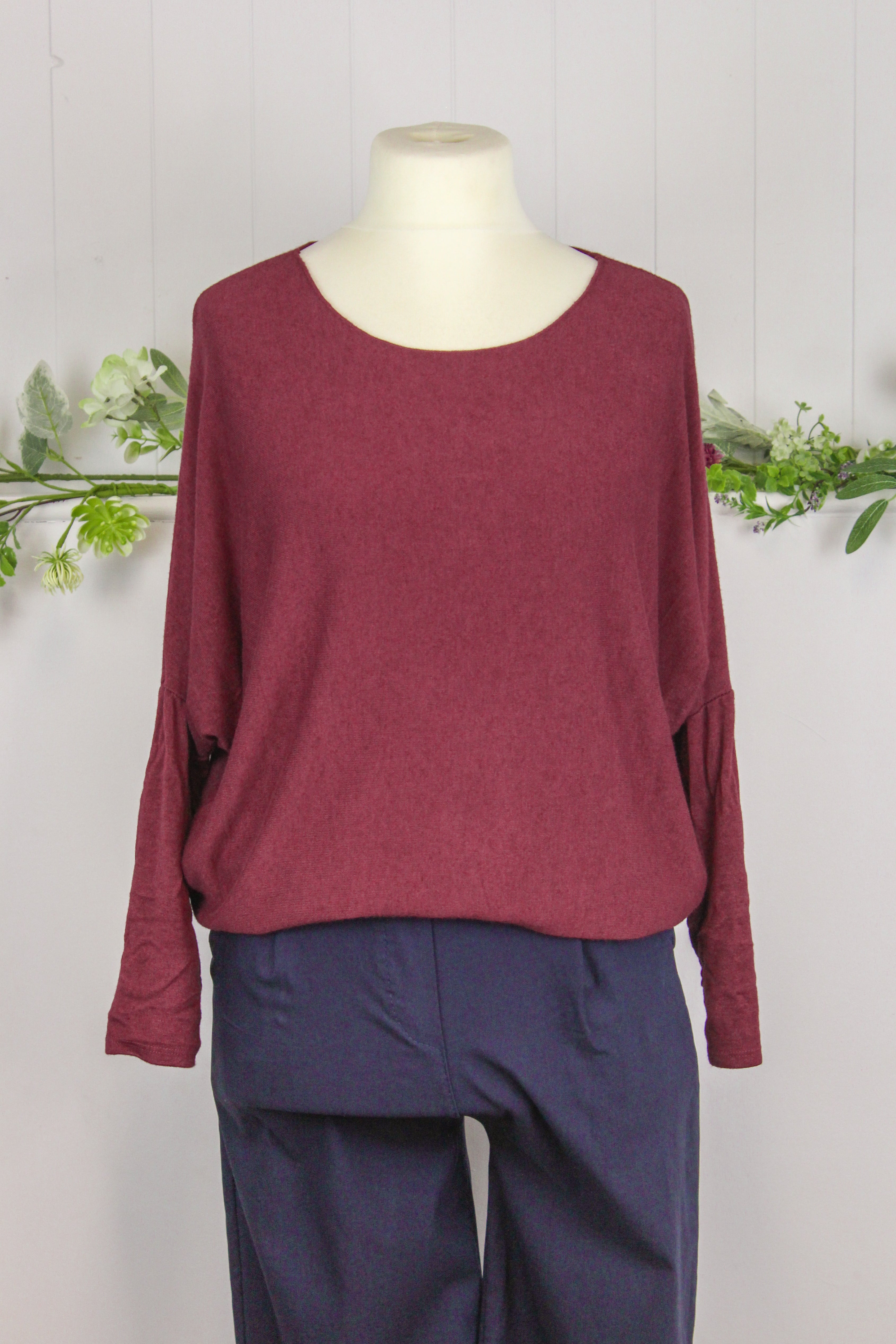 Round Neck Soft Knit Jumper