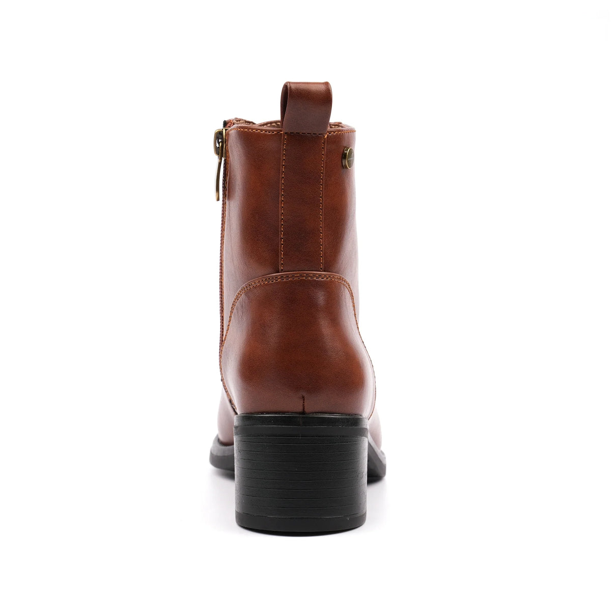 Lunar Izzie Ankle Boots – Tan & Black