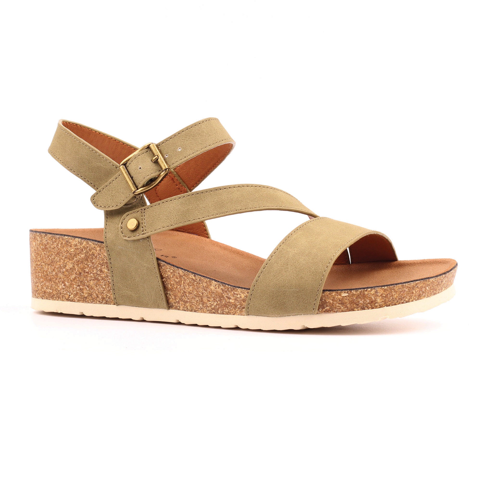 Lunar Cluster Wedged Sandal - The Coastal Boutique