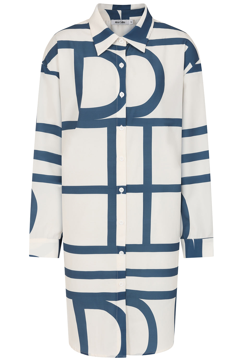 Alice Collins Agata Long Shirt Dress - The Coastal Boutique