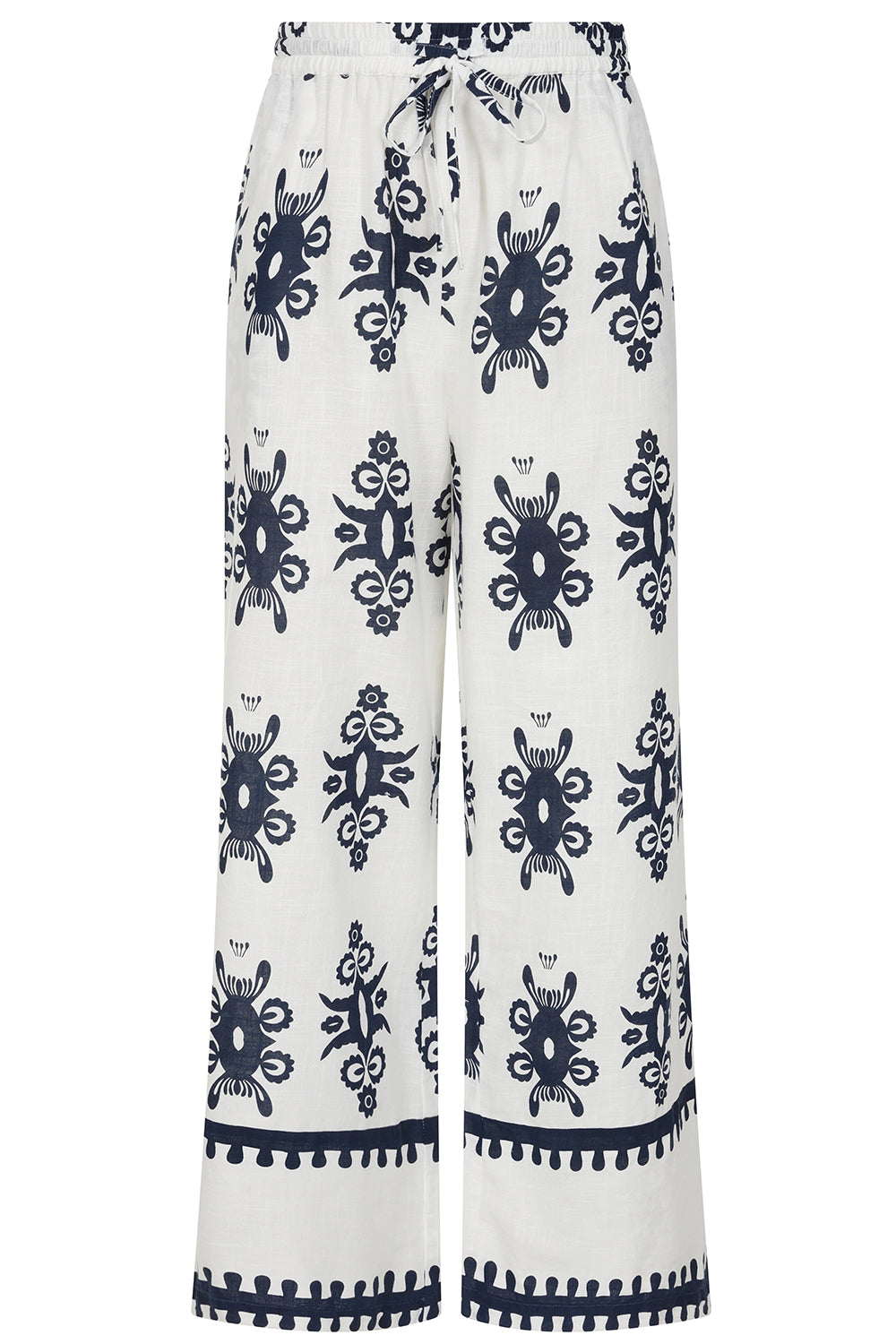 Alice Collins Athena Wide Leg Trousers - The Coastal Boutique