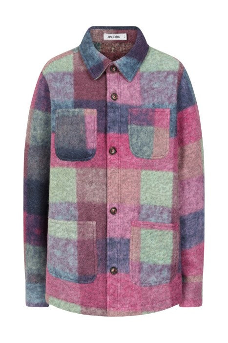 Alice Collins Elle Fleece Jacket Check image 1