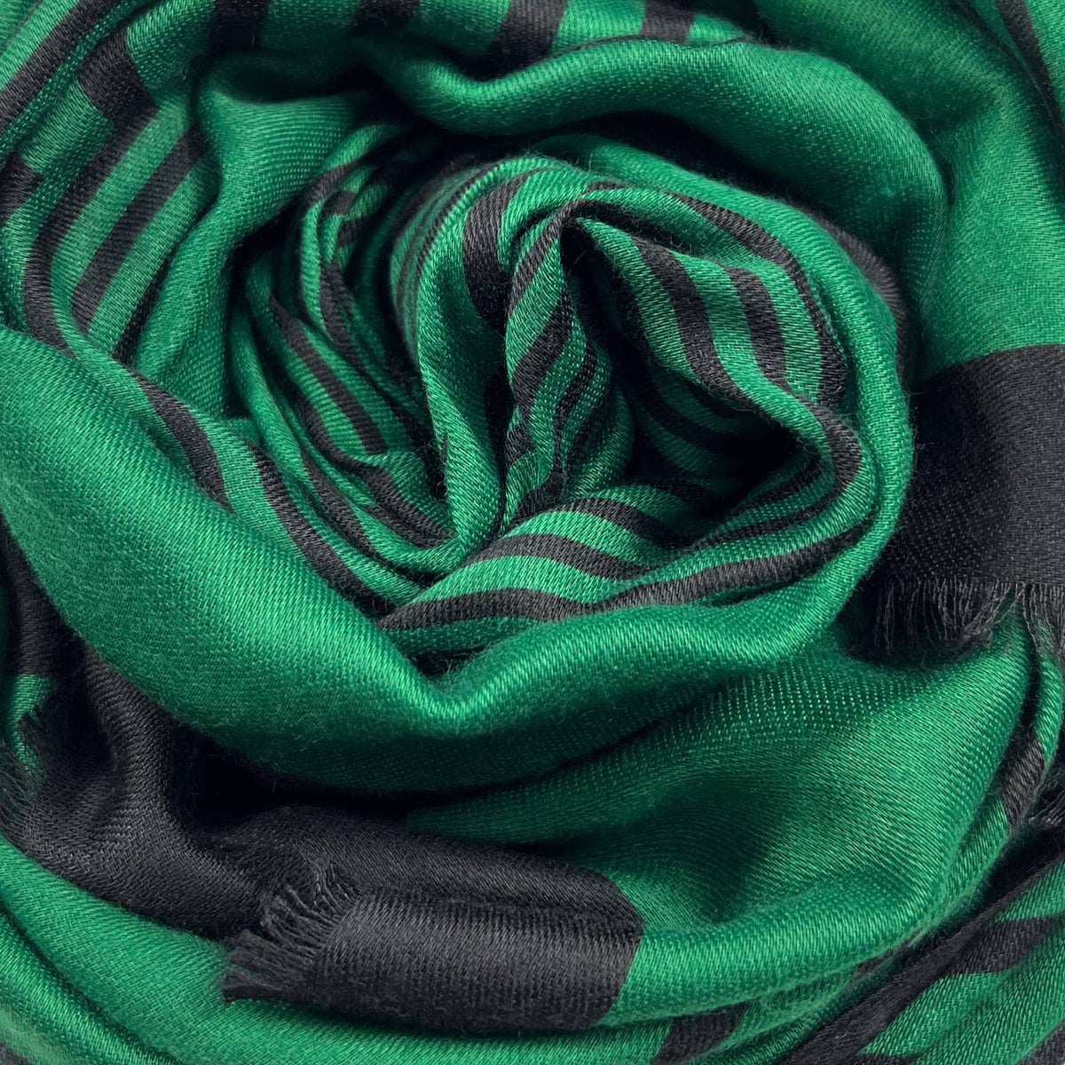 Big maze monogram printed scarf