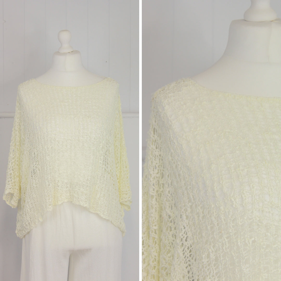 Bali Popcorn Sleeved Poncho image 2