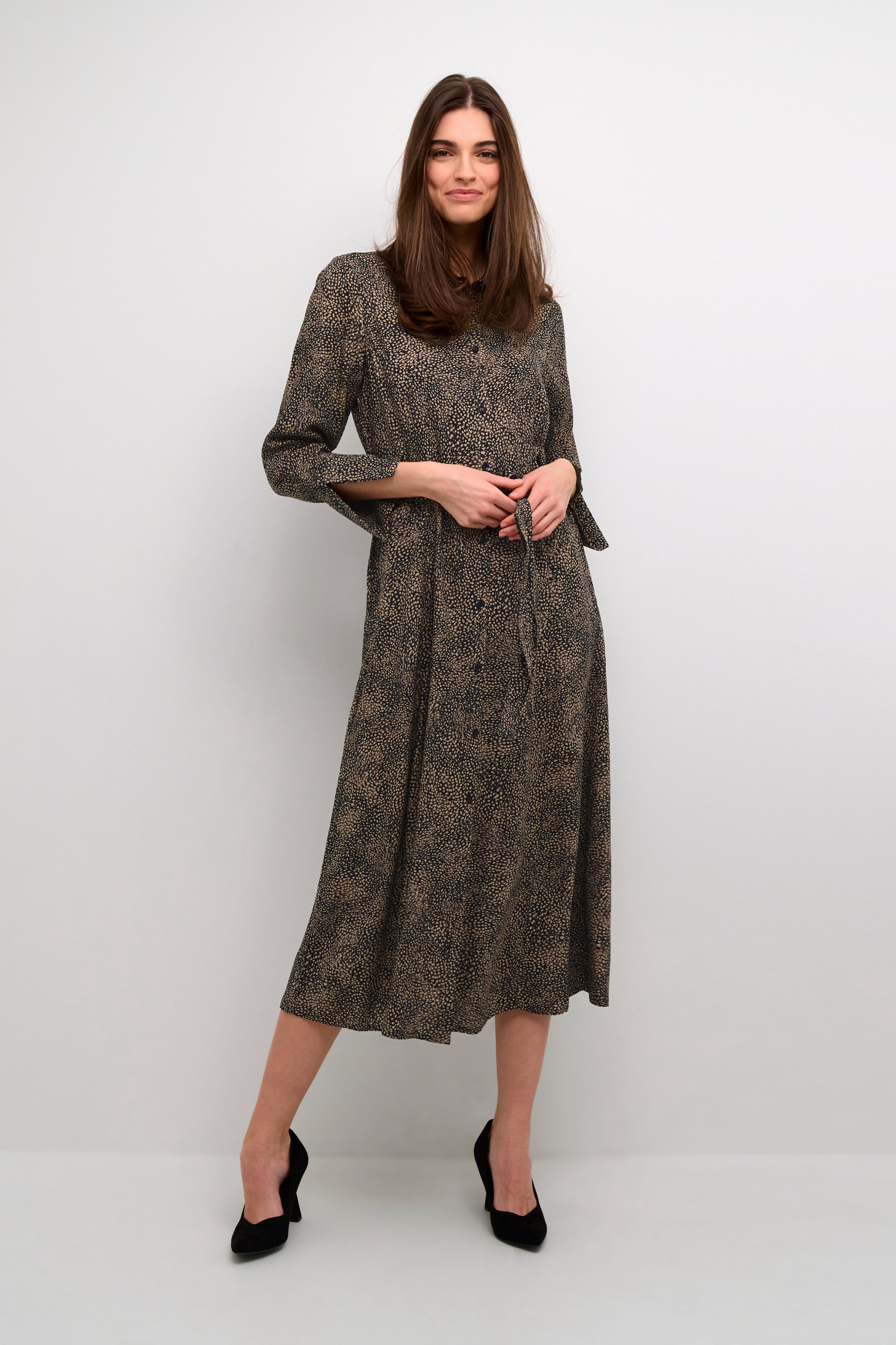 CREAM Tiah Midi Shirt Dress image 2