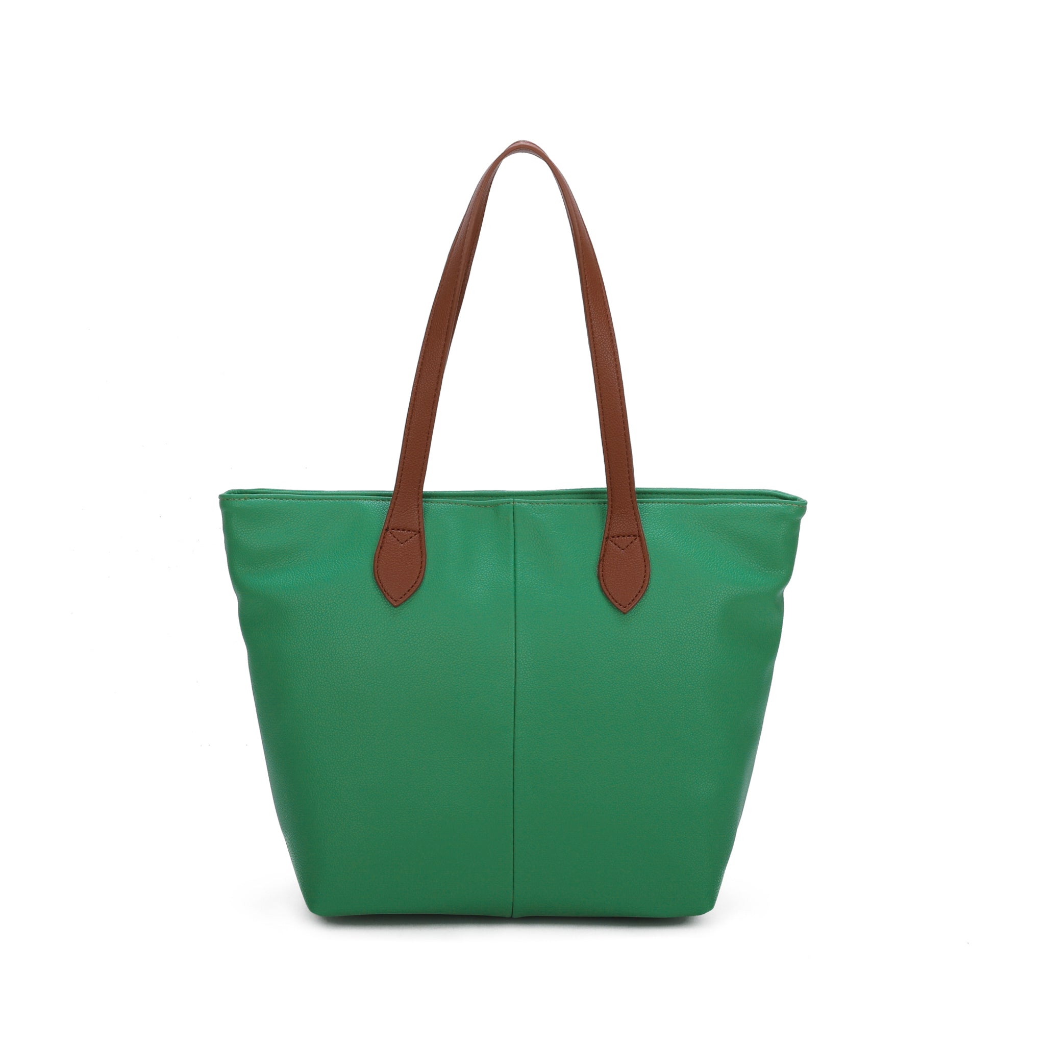 Faux Leather Shopper Tote Handbag Bag image 4