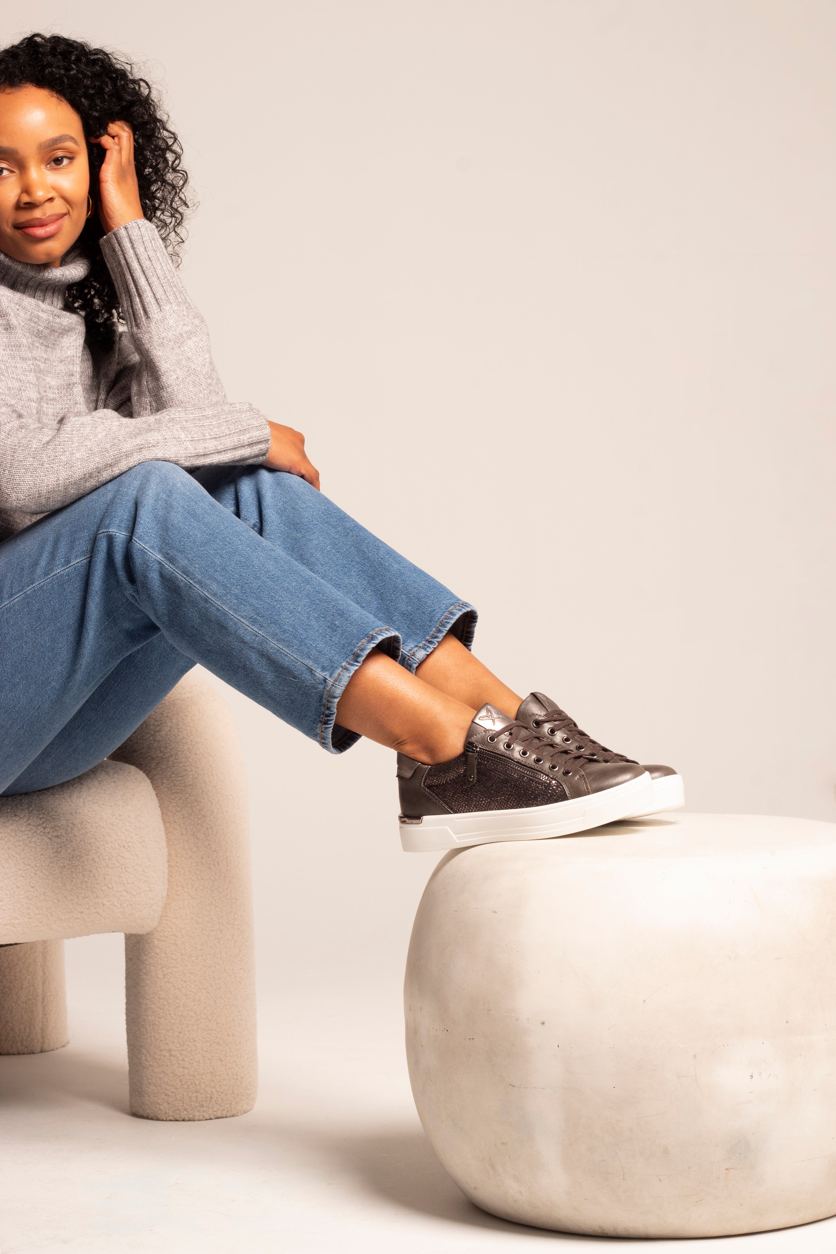 Lunar Hype Platform Zip-up Trainer image 6