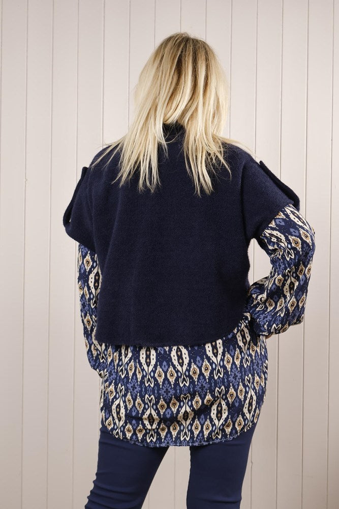 Goose Island Soft Touch Button Front Poncho image 4