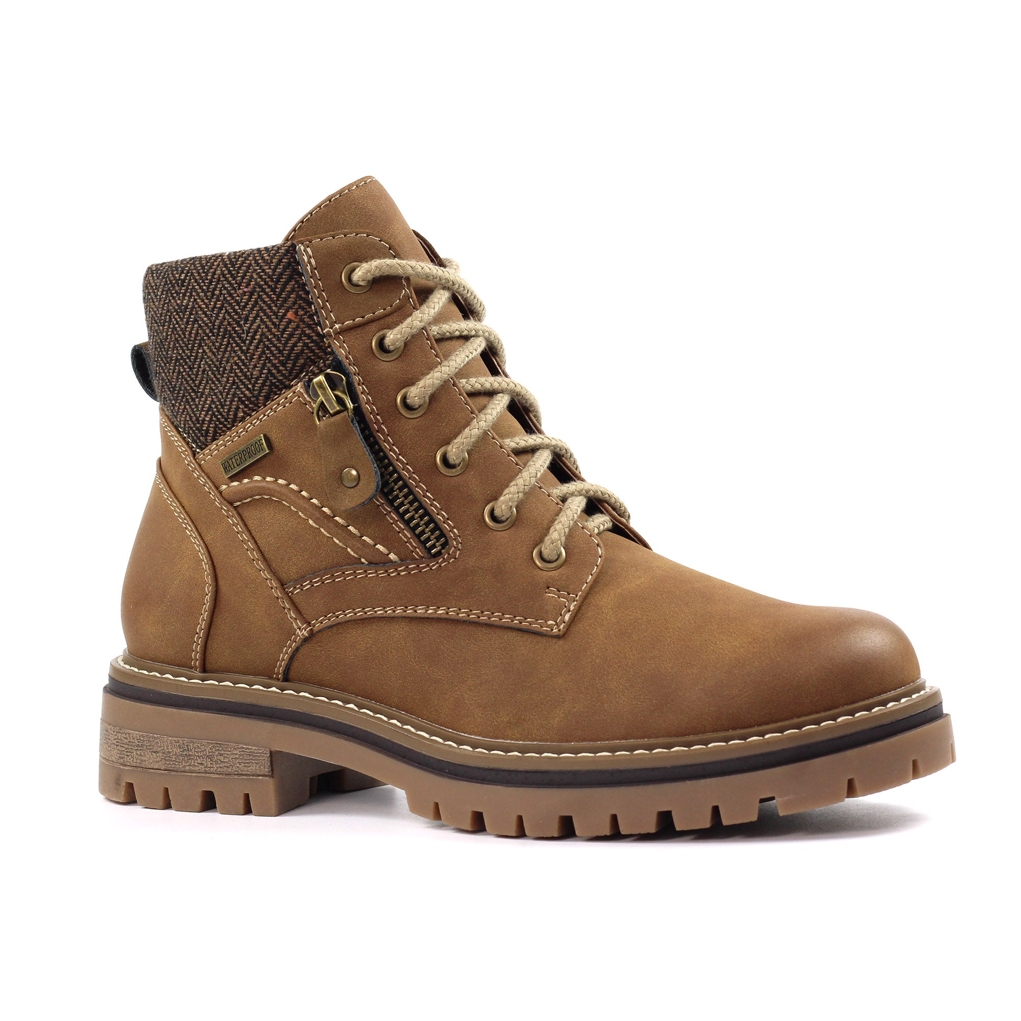 Lunar Caramel Lace-up Boots image 5