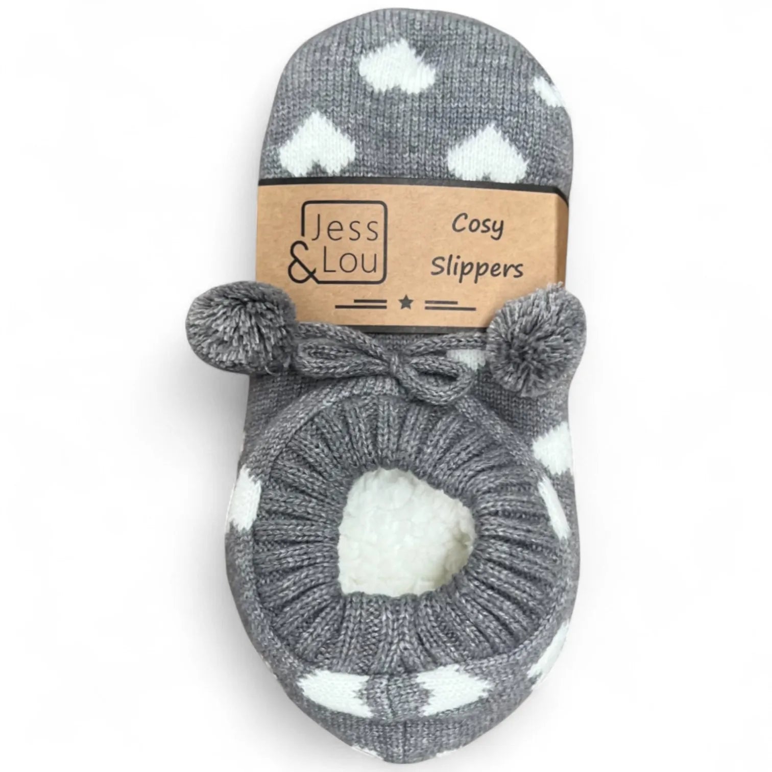 Cosy Heart Slippers image 2
