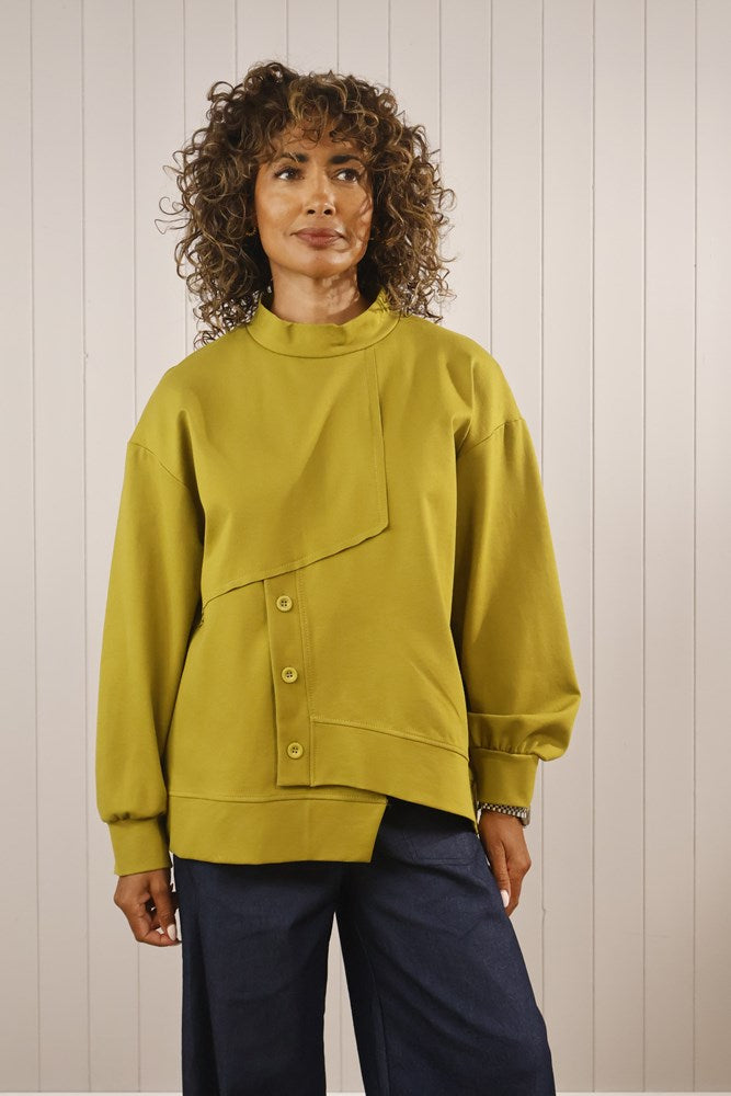 Goose Island Jersey Button Front Top image 4