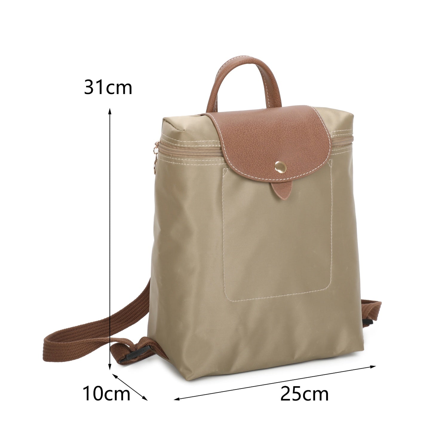 Canvas Fold-up Backpack - The Coastal Boutique