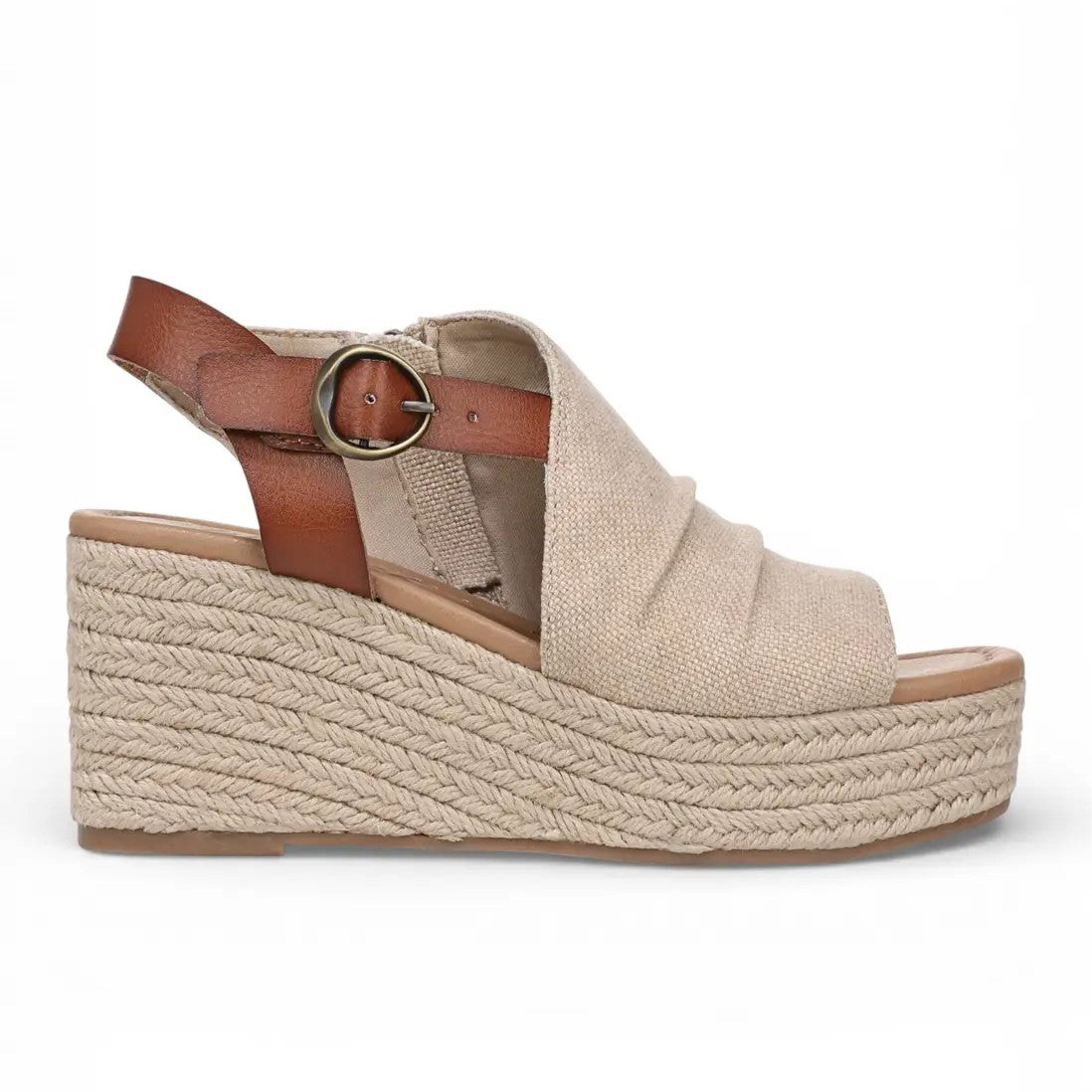 Blowfish Amira Leather Wedge Sandals - The Coastal Boutique