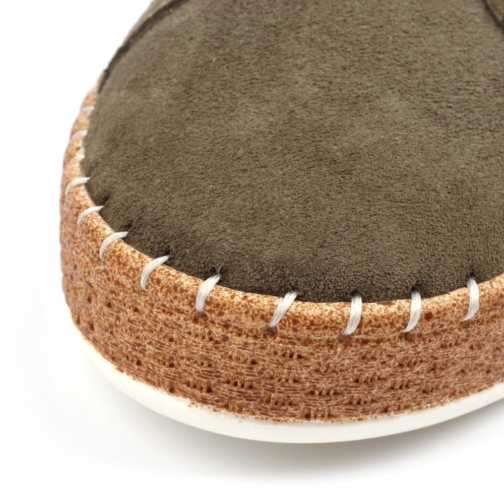 Lunar Maddison Leather Suede Platform Trainer