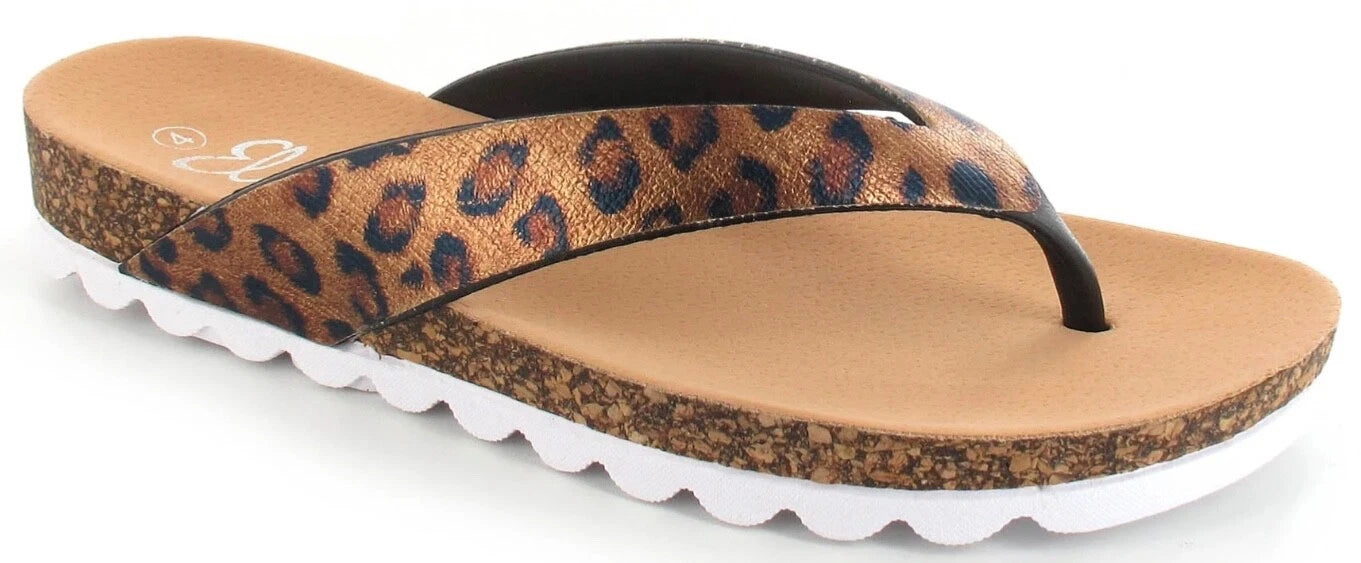 Ella Shoes Hazel Flip Flops - The Coastal Boutique