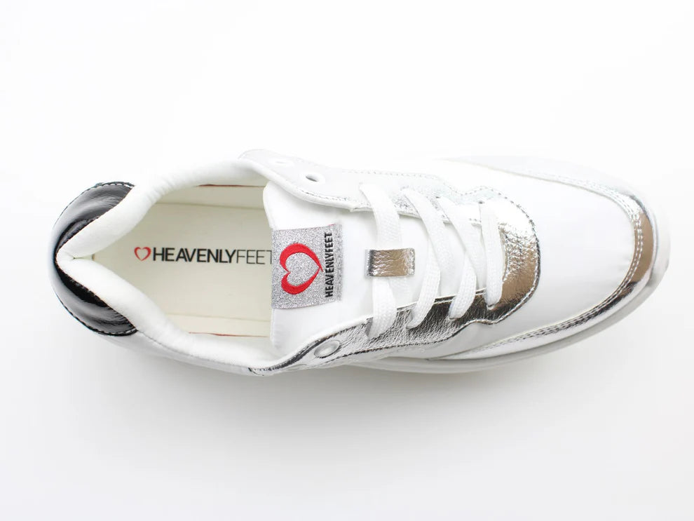 Heavenly Feet Peace Platform Trainers - The Coastal Boutique