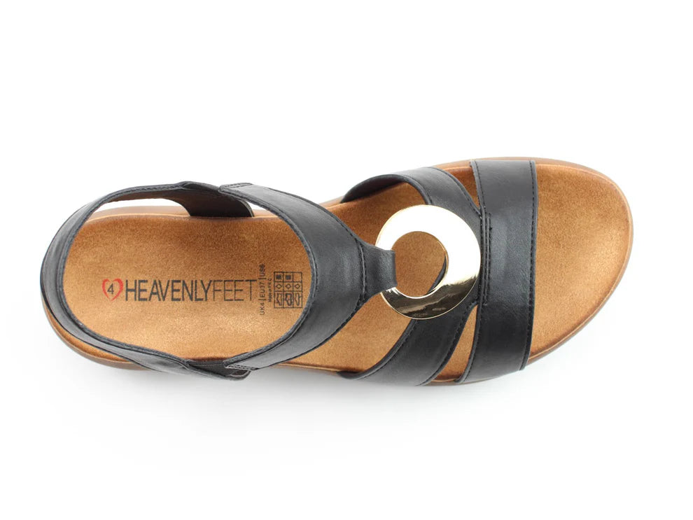 Heavenly Feet Trace Strappy Sandals - The Coastal Boutique