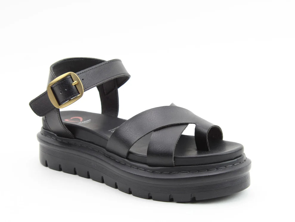 Heavenly Feet Temple Platform Sandals - The Coastal Boutique