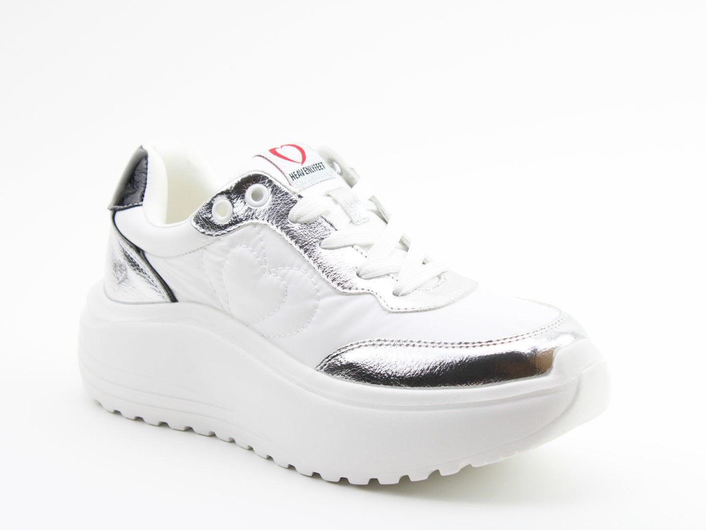 Heavenly Feet Peace Platform Trainers - The Coastal Boutique