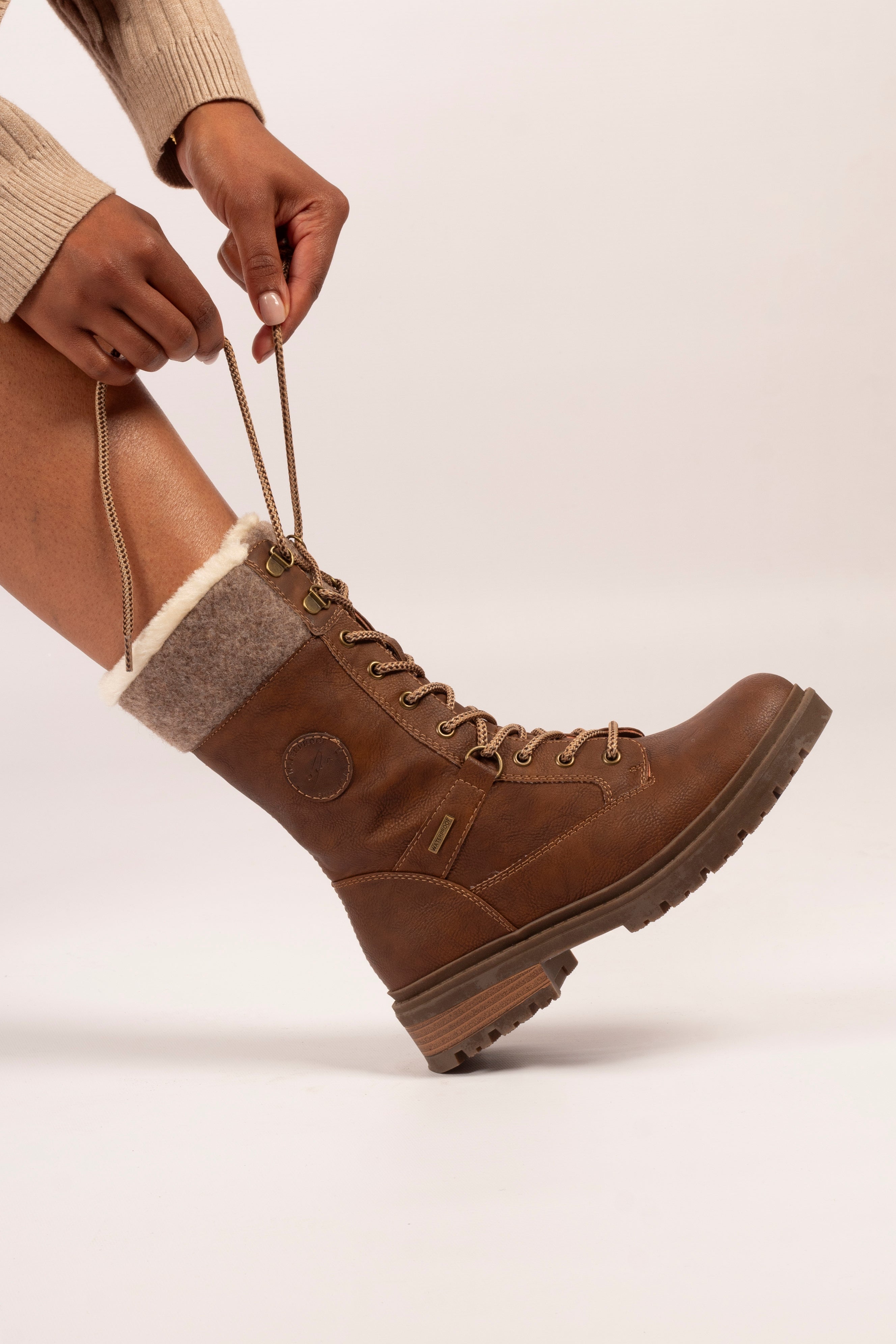 Lunar Cambridge Waterproof Lace-up Boots image 0