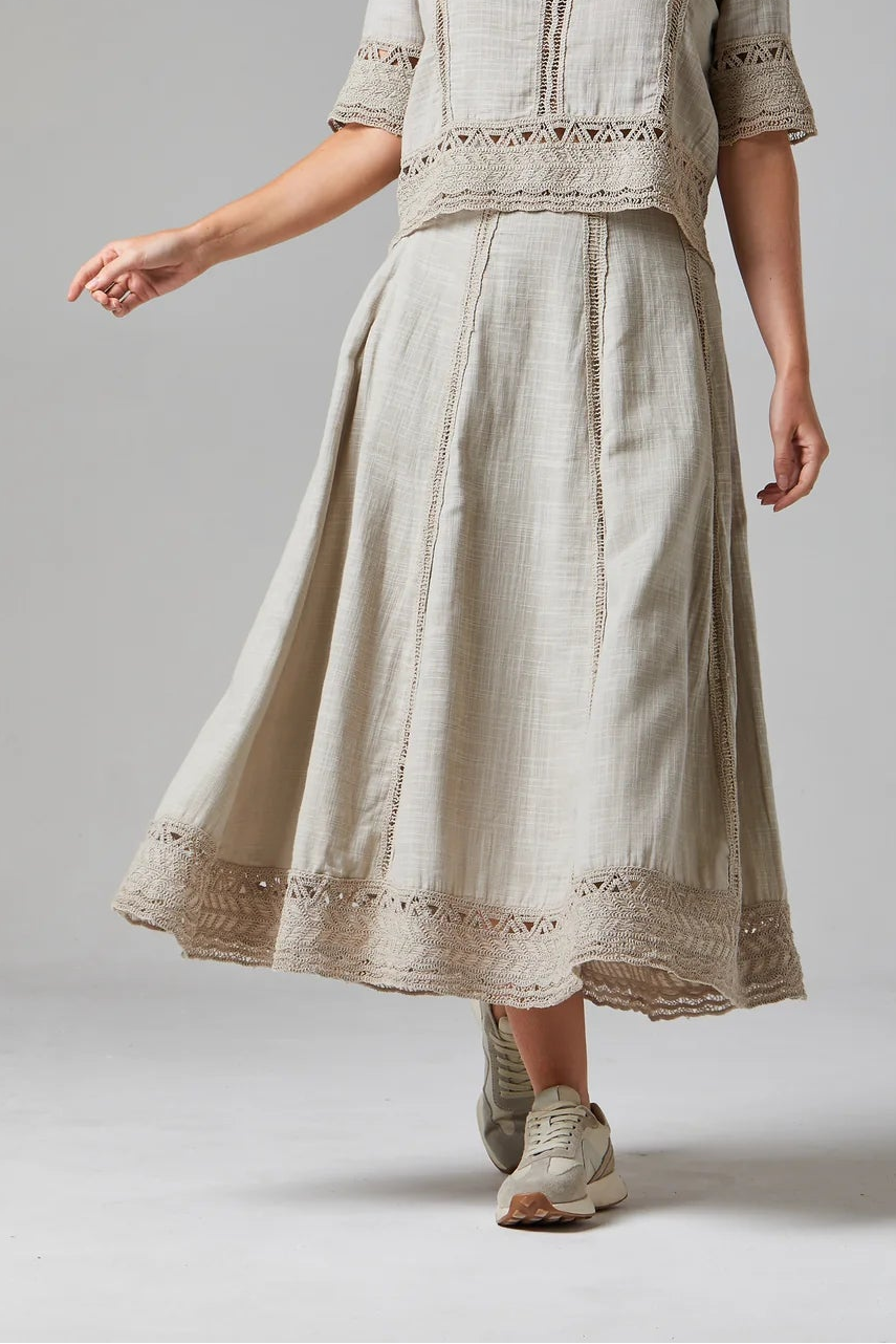 Alice Collins Francoise Skirt - The Coastal Boutique