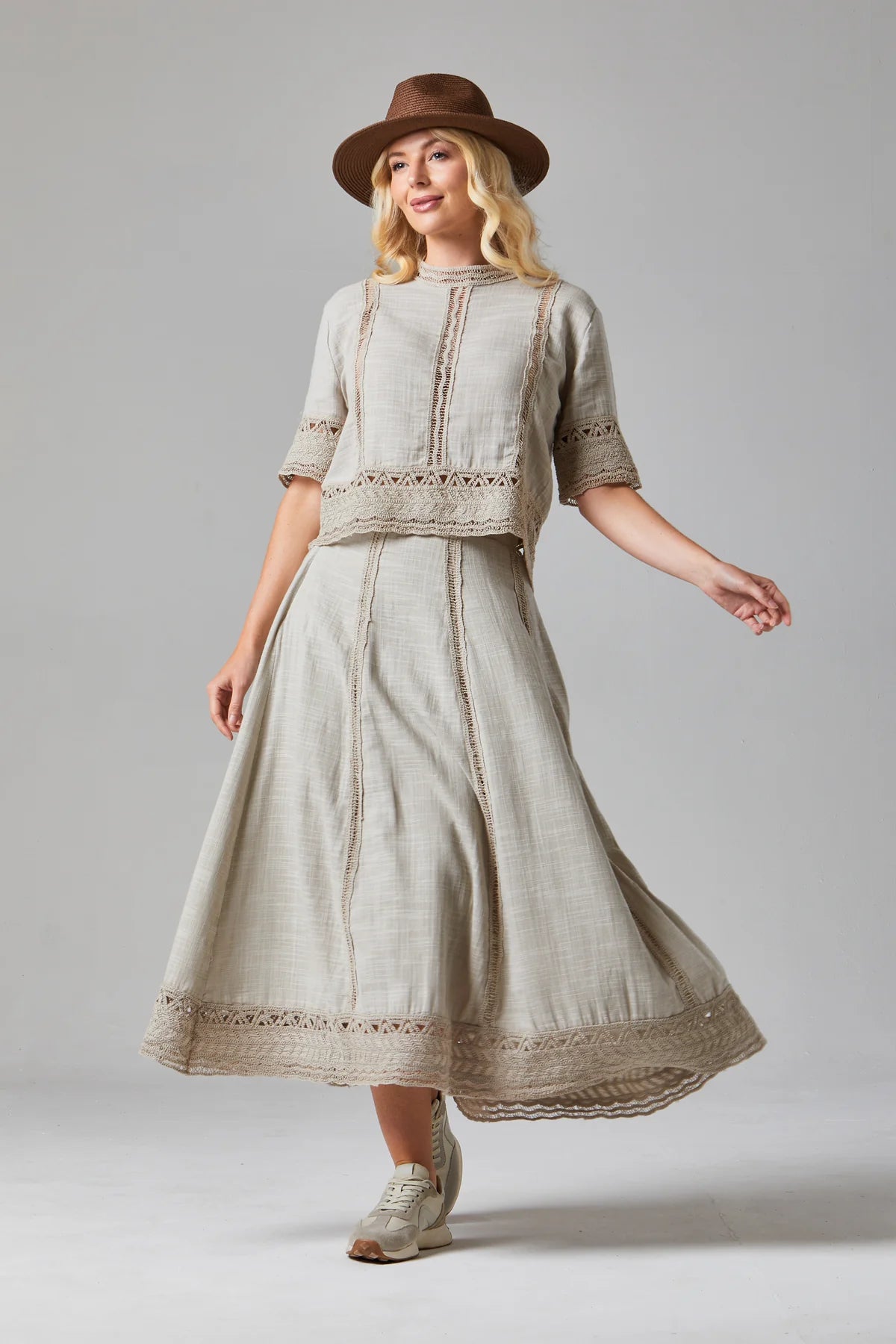 Alice Collins Francoise Skirt - The Coastal Boutique