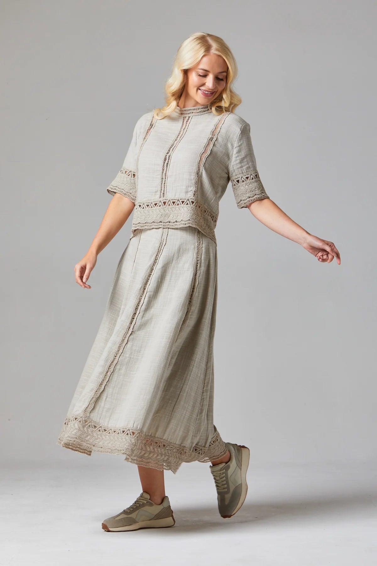Alice Collins Francoise Skirt - The Coastal Boutique