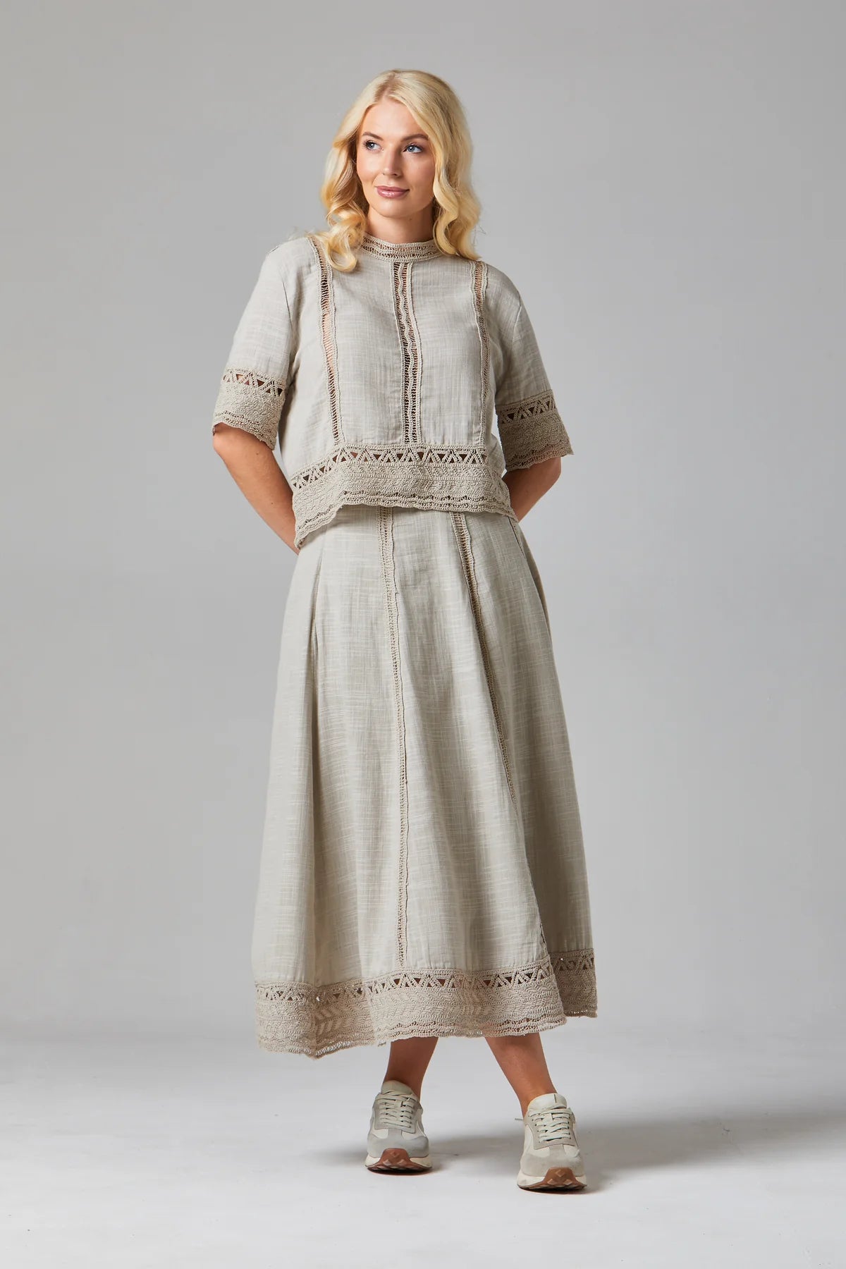 Alice Collins Francoise Skirt - The Coastal Boutique