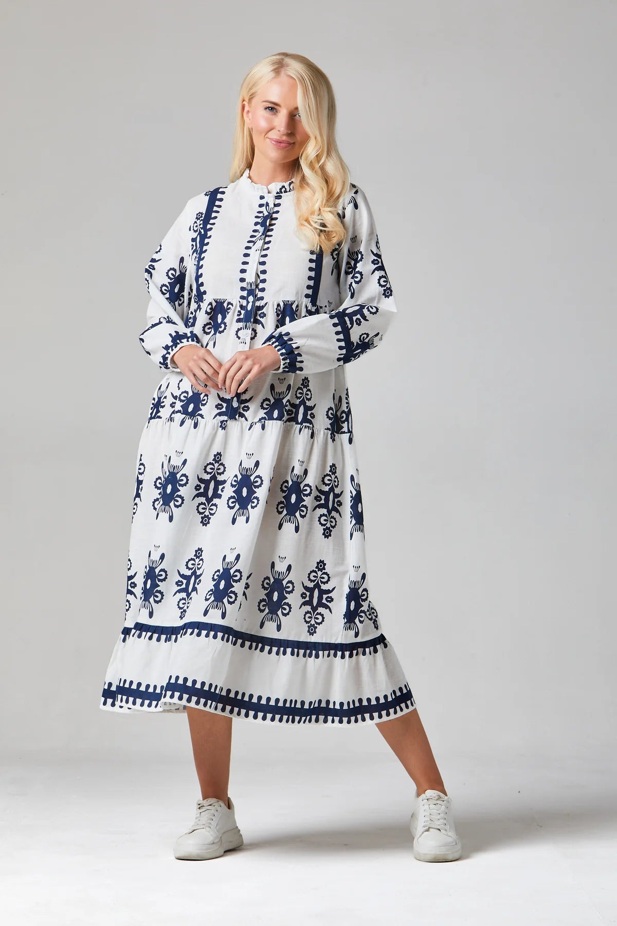 Alice Collins Athena Midaxi Dress - The Coastal Boutique