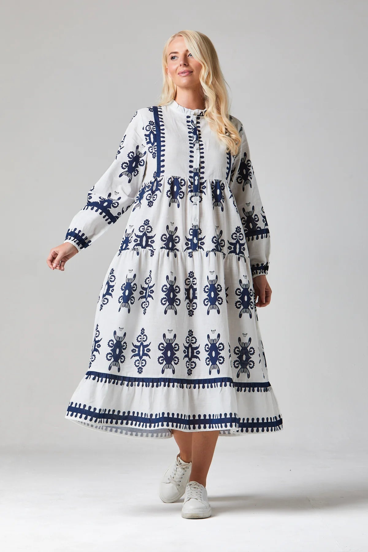Alice Collins Athena Midaxi Dress - The Coastal Boutique