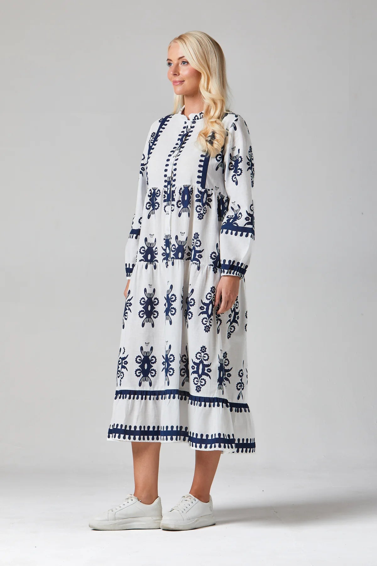 Alice Collins Athena Midaxi Dress - The Coastal Boutique