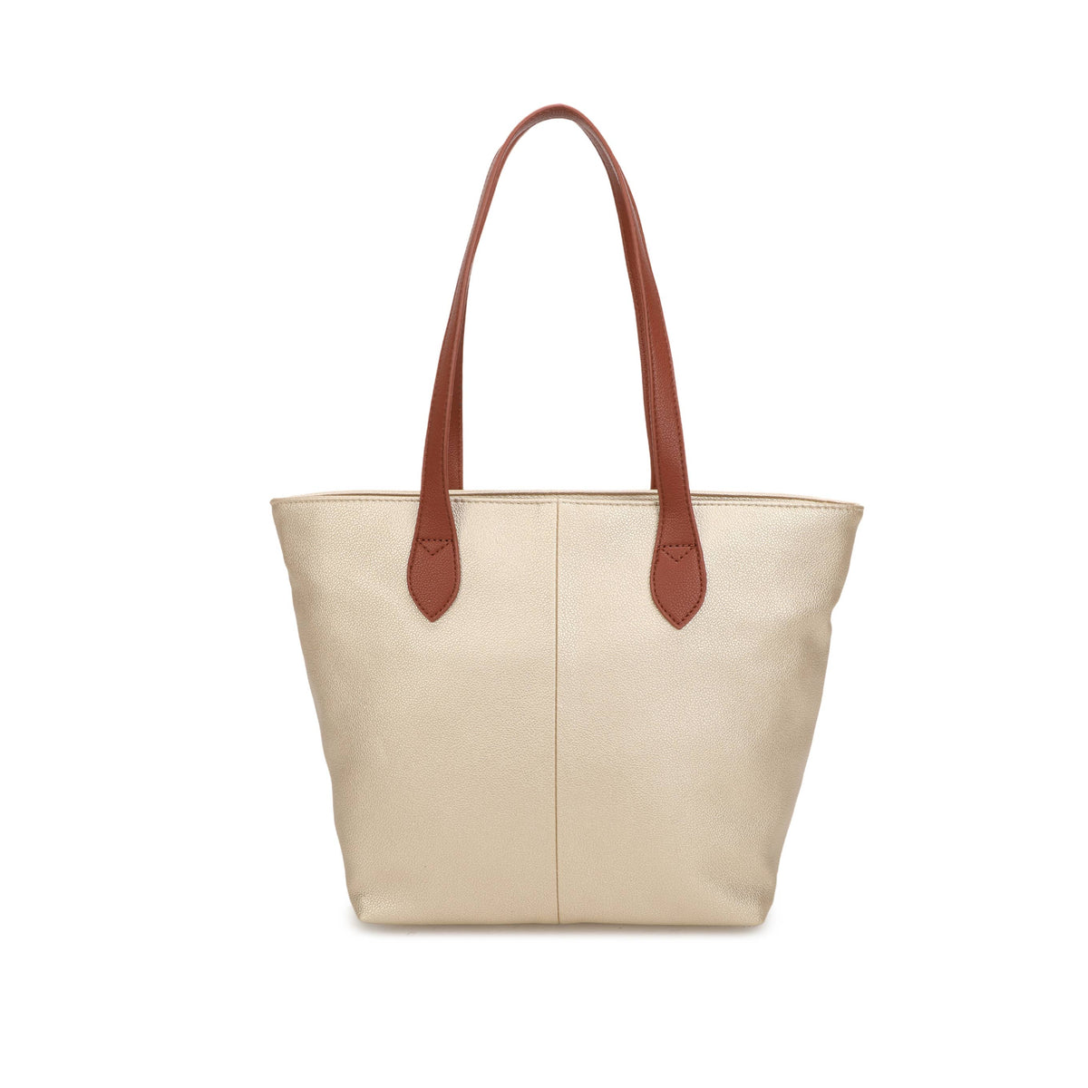 Two-tone handle tote bag in Navy, Teal, Dark Grey and Coffee - product view 13