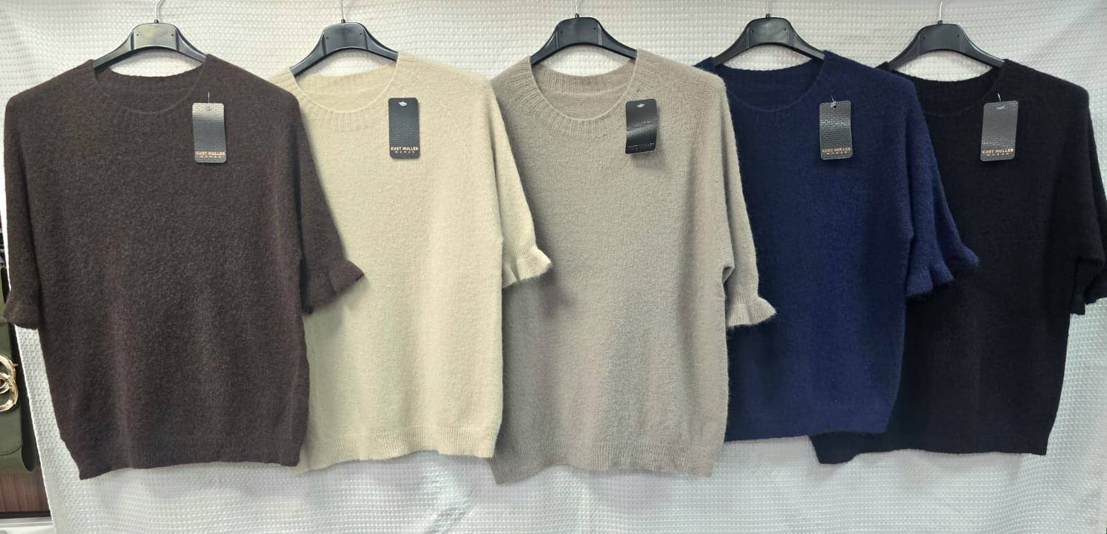 Kurt Muller baby alpaca blend knitted top