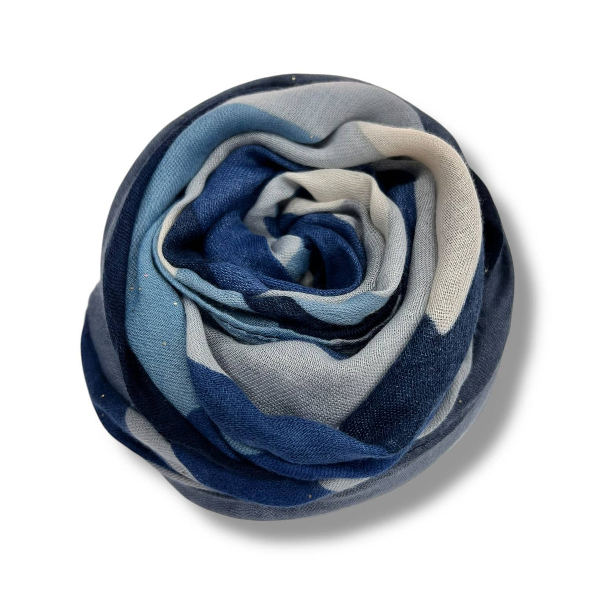 Camouflage print scarf