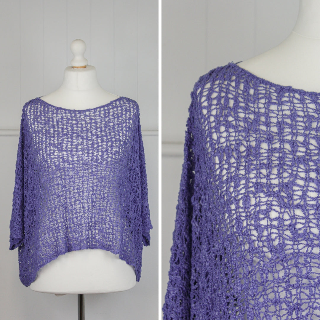 Bali Popcorn Sleeved Poncho image 10