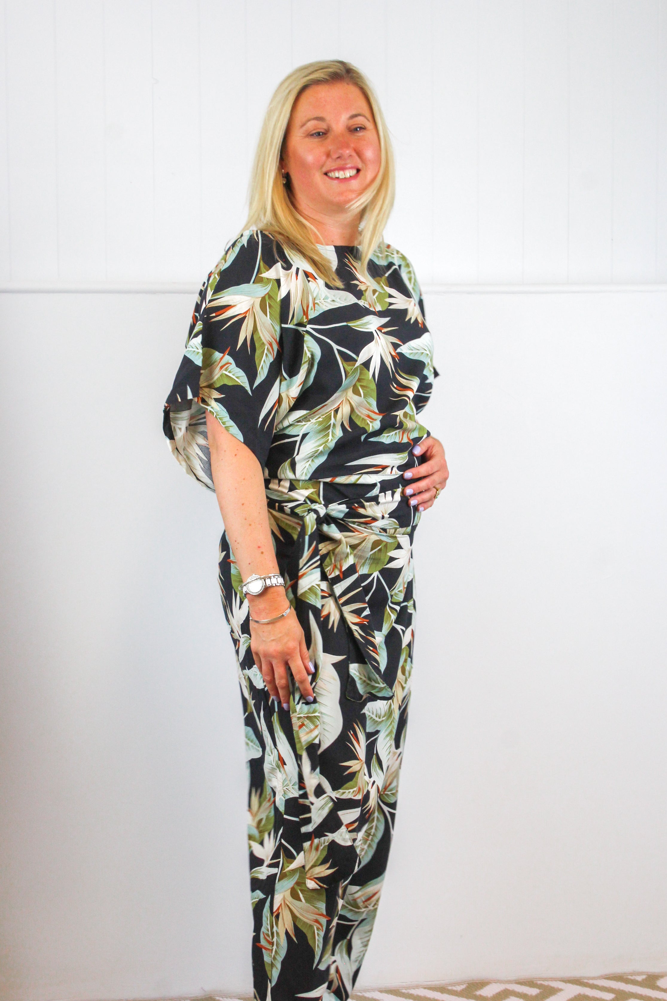 Bali Cross Hem Jumpsuit image 3