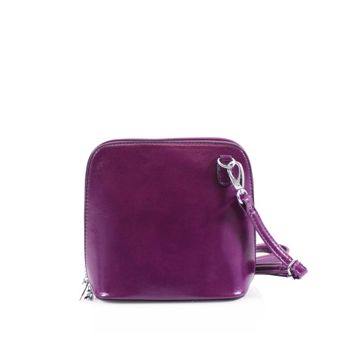 Faux leather square crossbody bag in a choice of colours - product view 10