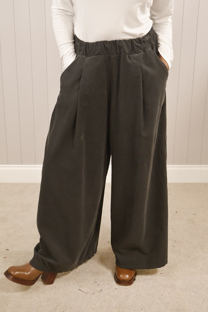 Goose Island Fine Cord Wide Leg Trousers image 1