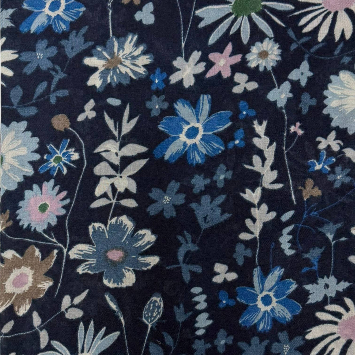 Wildflower Floral Print Scarf - The Coastal Boutique