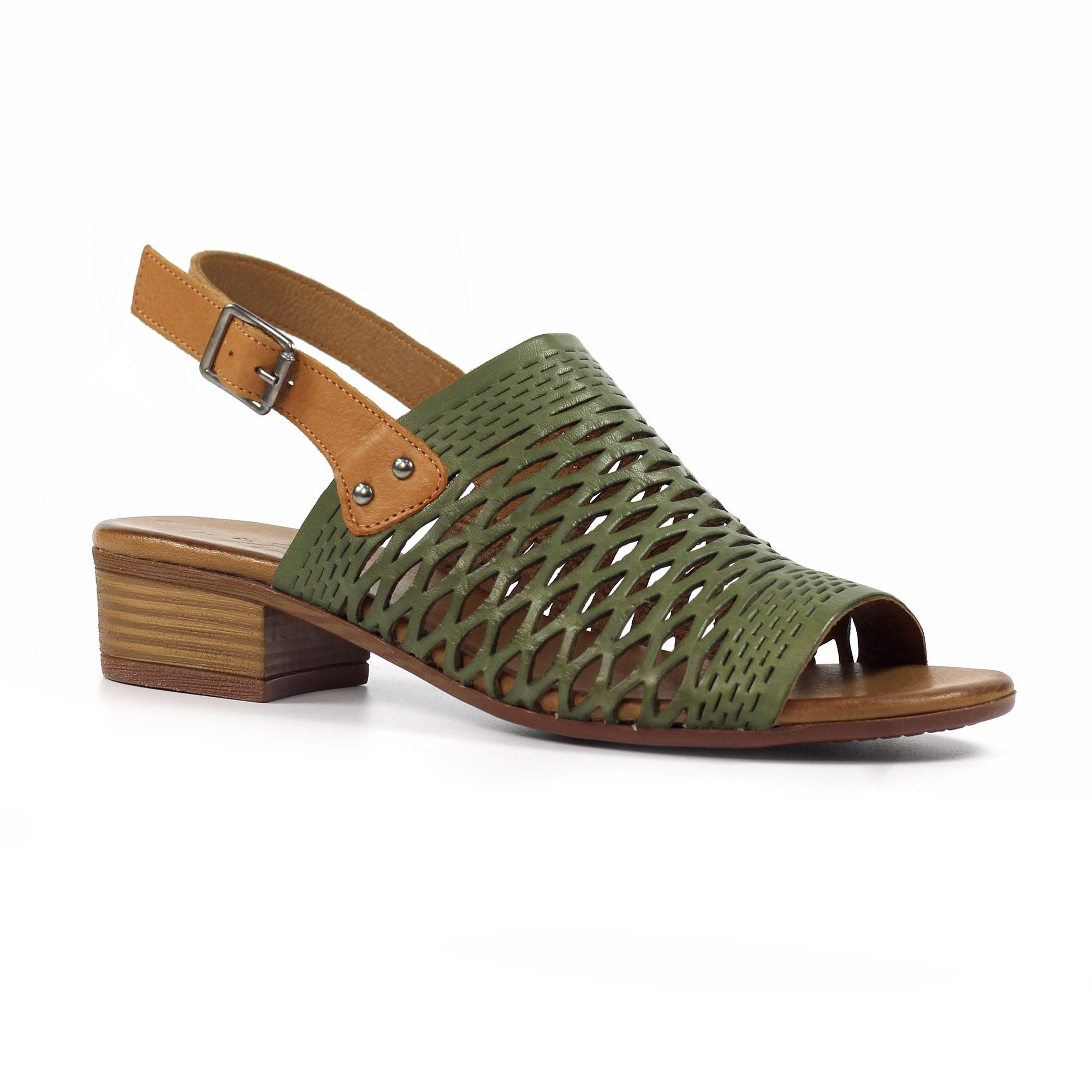 Lunar Jessica Leather Slingback Sandal image 0