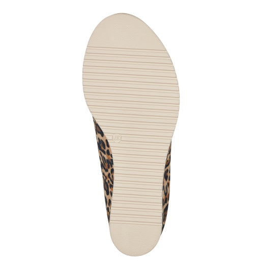 Tamaris Leather Leopard Print Mules image 3