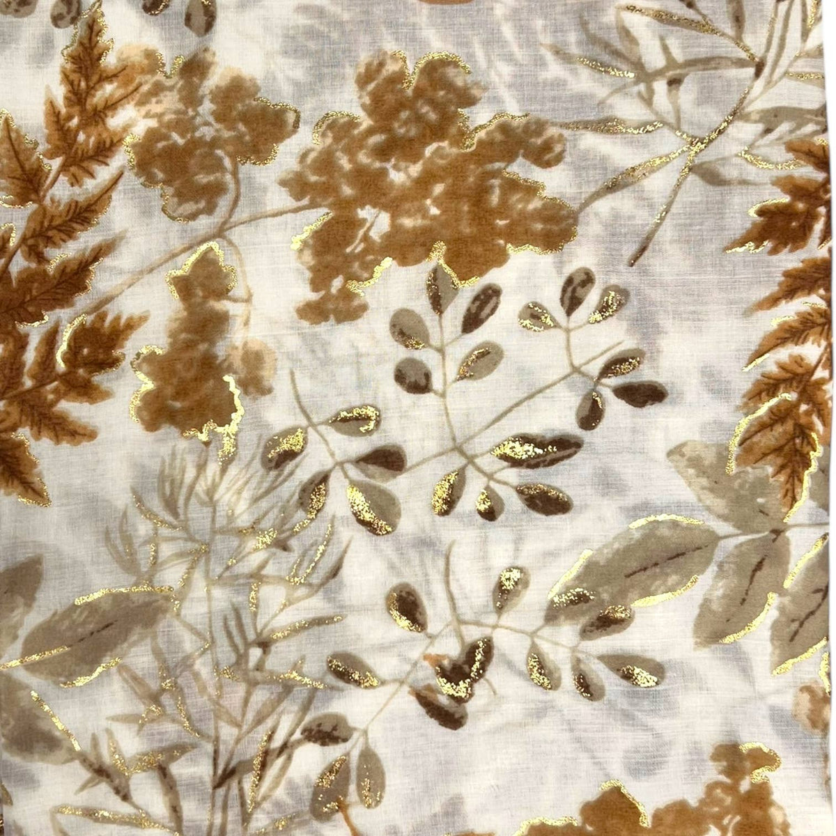Mix summer leaves print