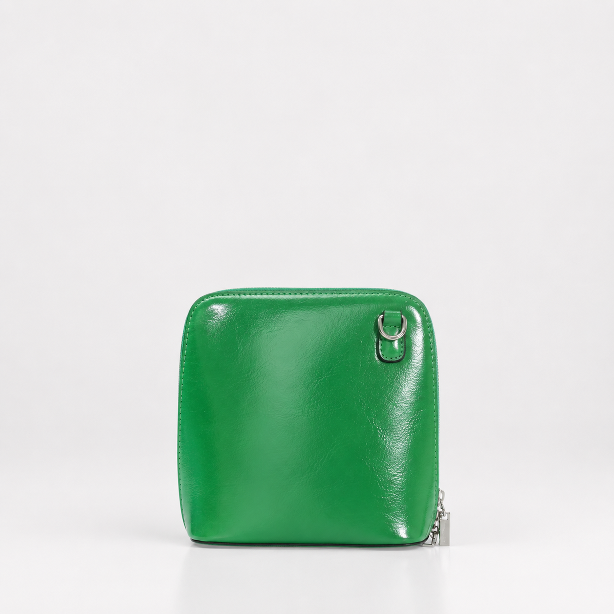 Faux leather square crossbody bag in a choice of colours - product view 13