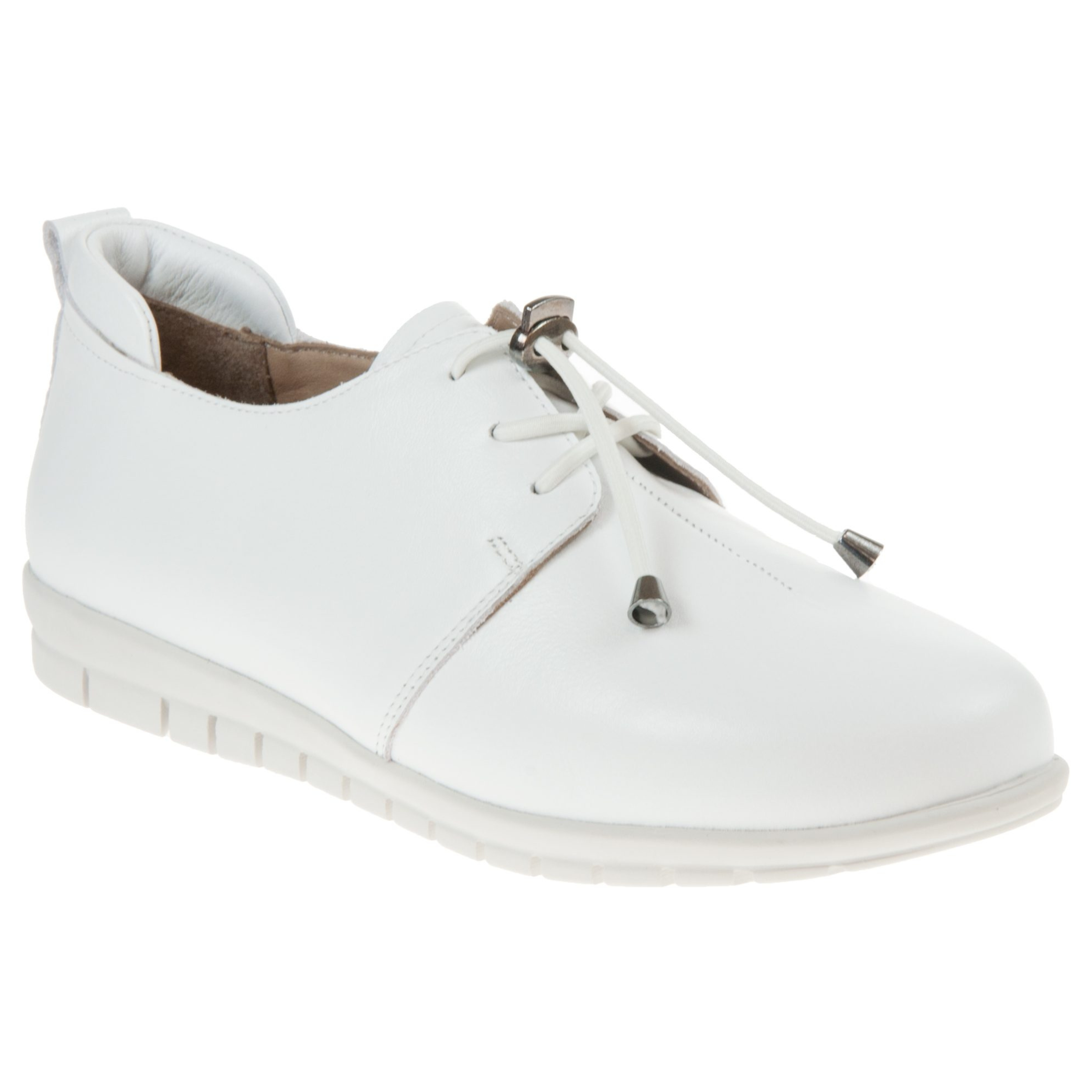 Adesso Sarah White Leather Shoe image 0
