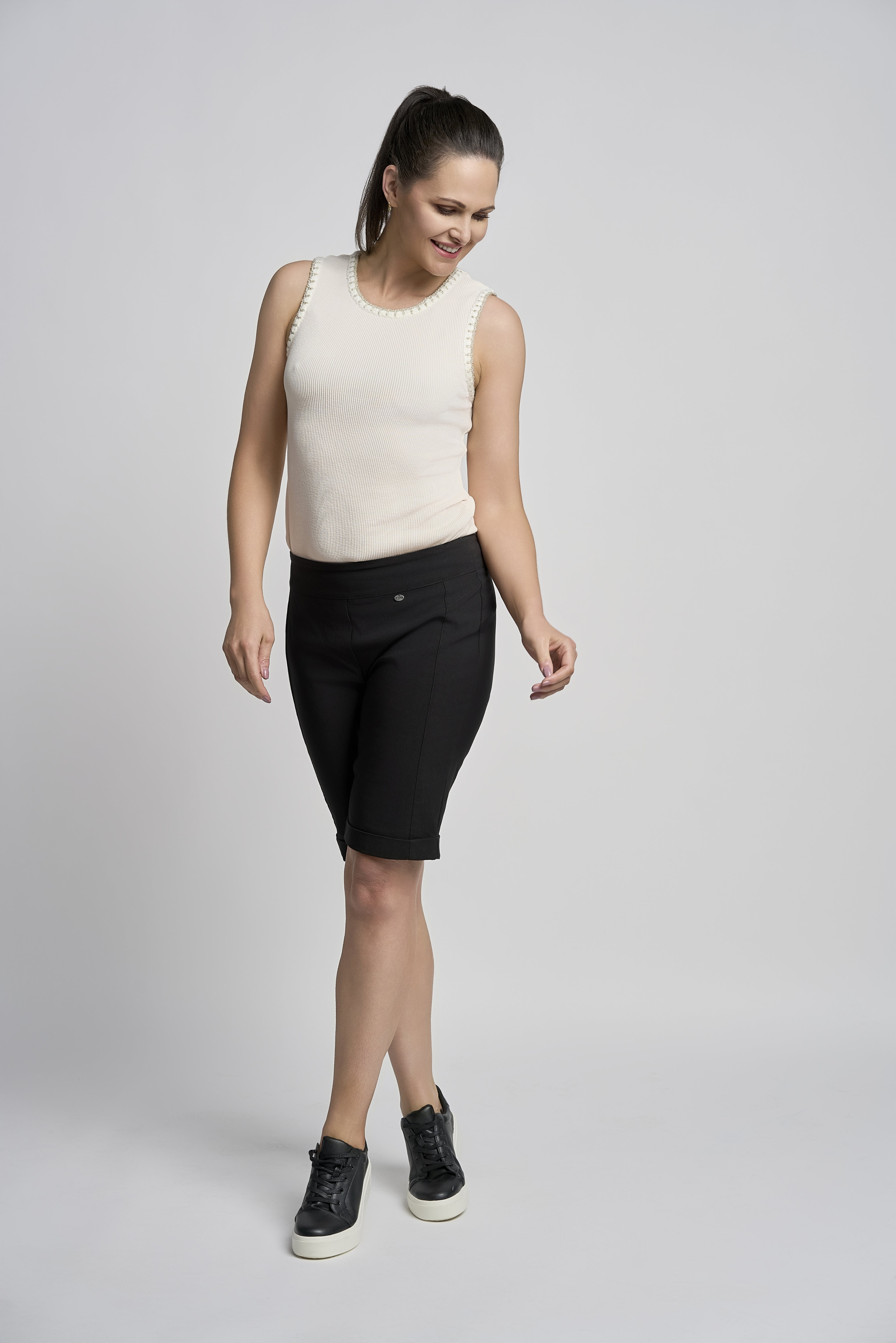 Pinns Turn-up Shorts - The Coastal Boutique