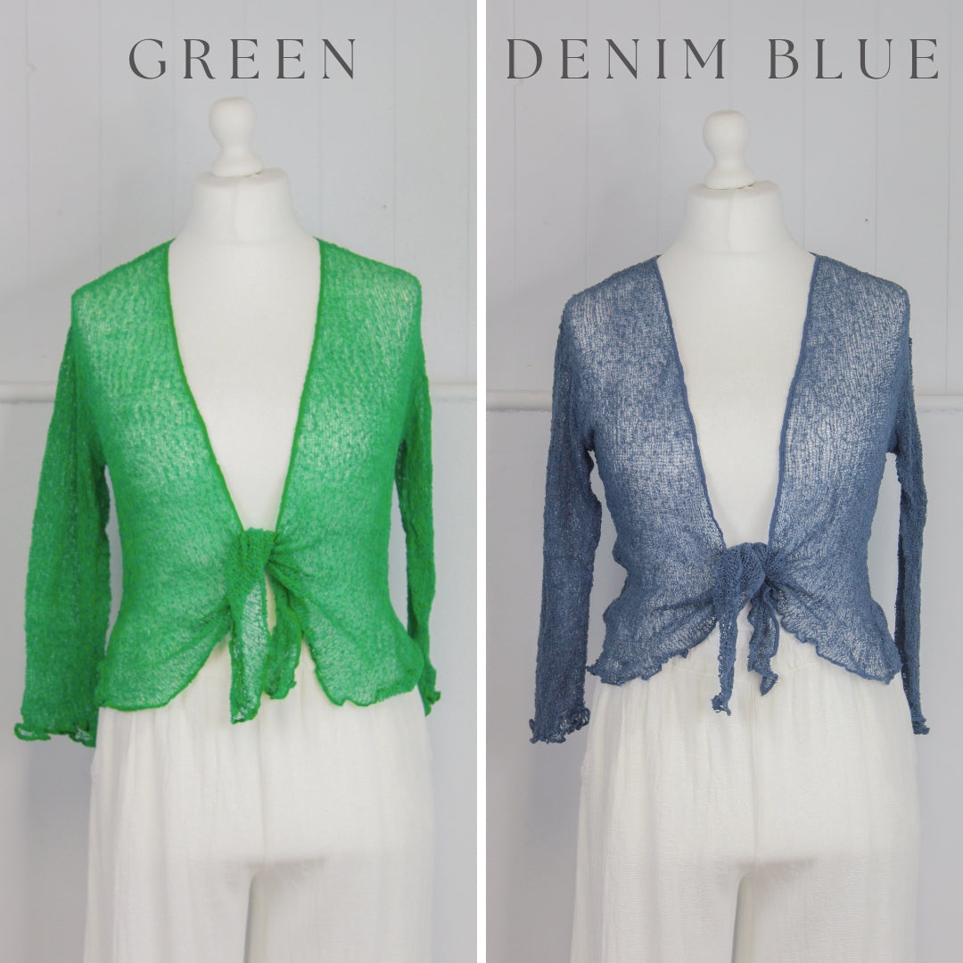 IKat Tie Front Cardigan image 11