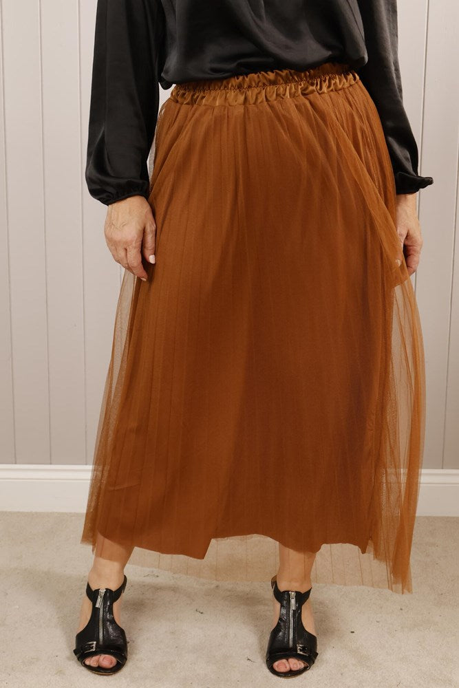 Goose Island Pleated Tulle Skirt image 0