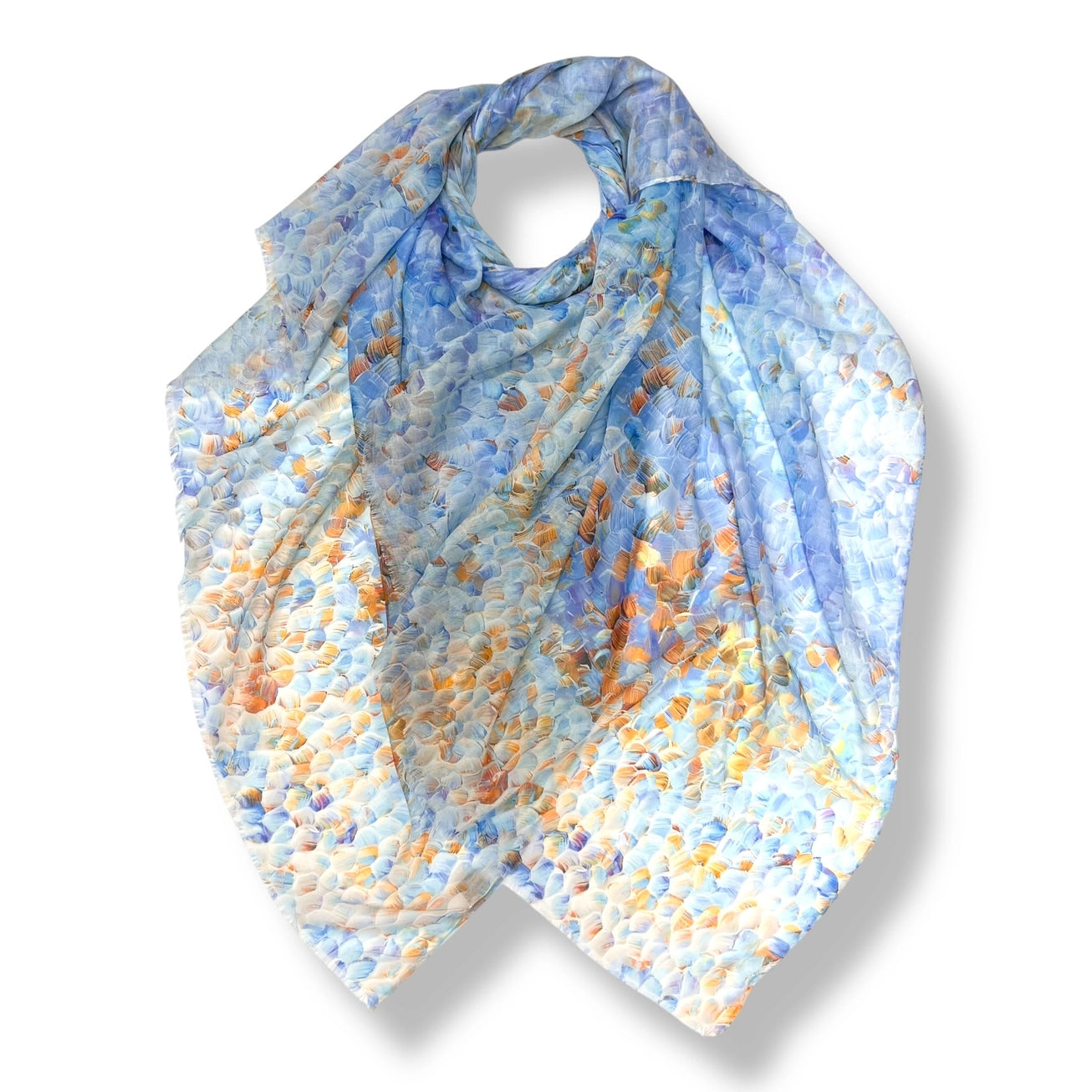 Vibrant Mosaic Print Scarf - The Coastal Boutique