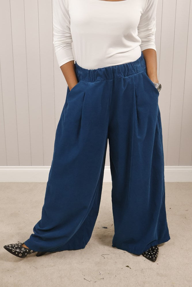 Goose Island Fine Cord Wide Leg Trousers image 0