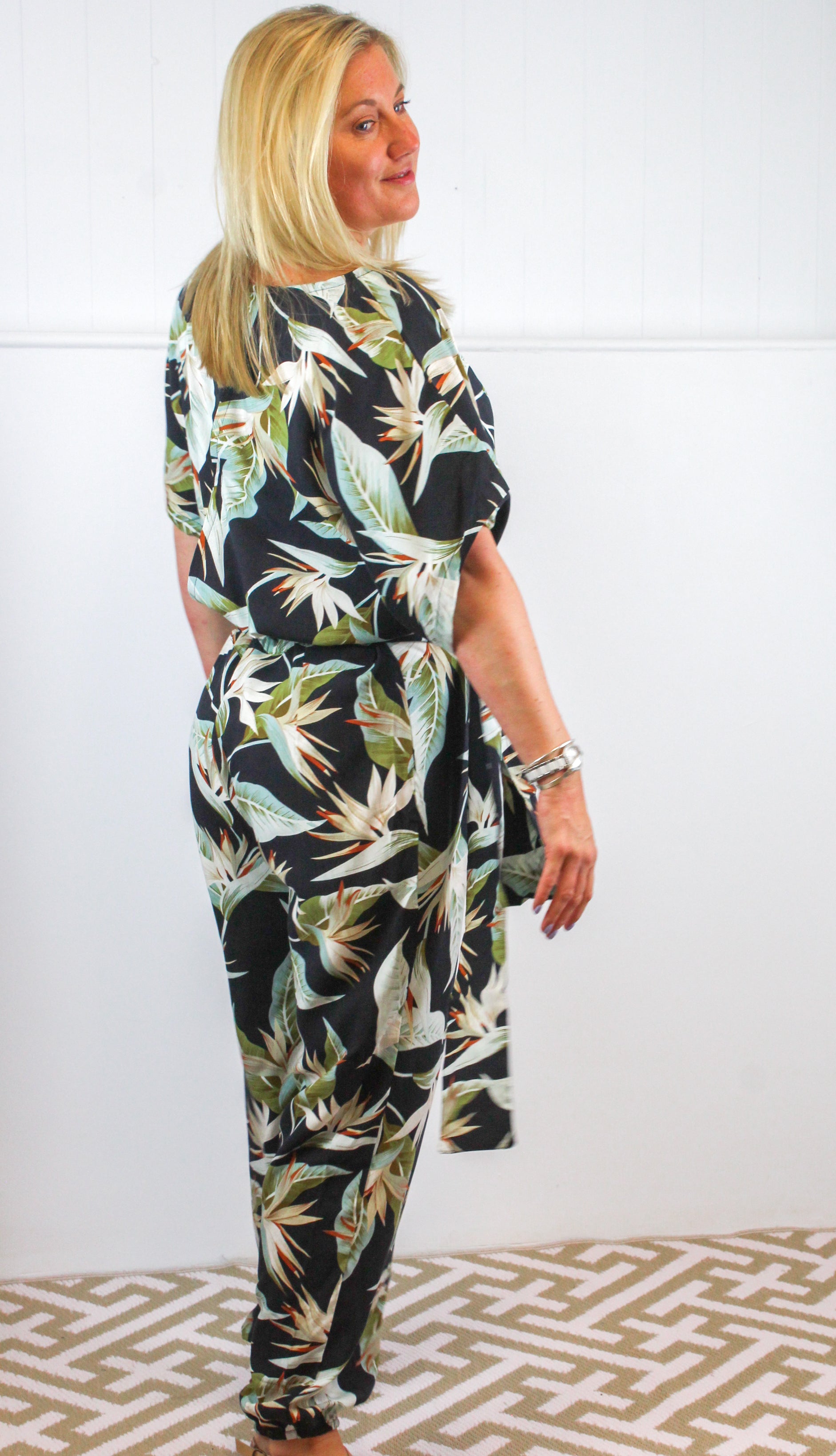 Bali Cross Hem Jumpsuit image 7